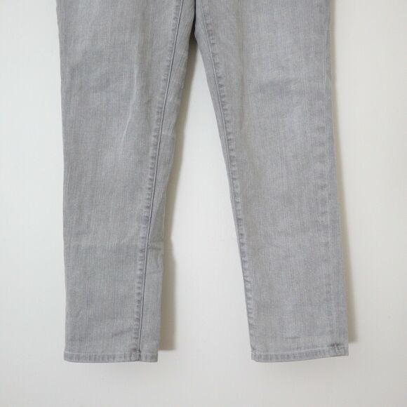 Eileen Fisher Stretch Organic Cotton Boyfriend Jeans Vintage Grey - Picture 5 of 10